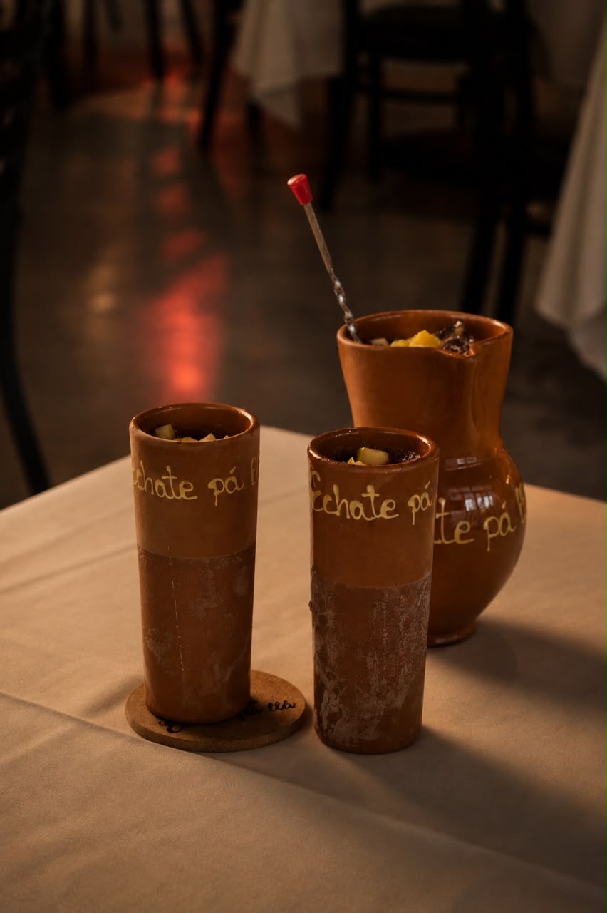 Vasos de barro Échate pa' llá