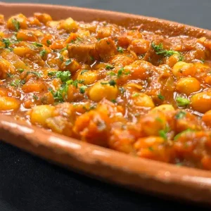 Garbanzos con Chorizo
