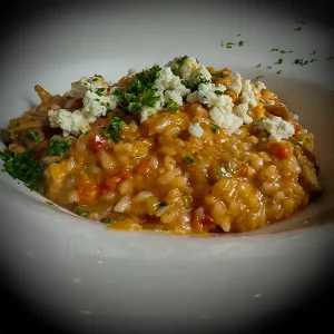 Risotto de Setas con tomate seco