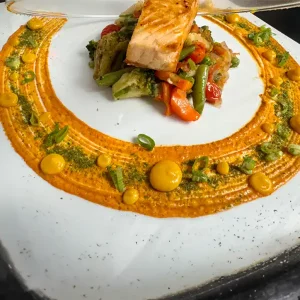 Salmon a la Madera